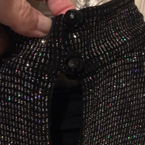 MOCK NECK SPARKLE TANK - Picture 4 of 11